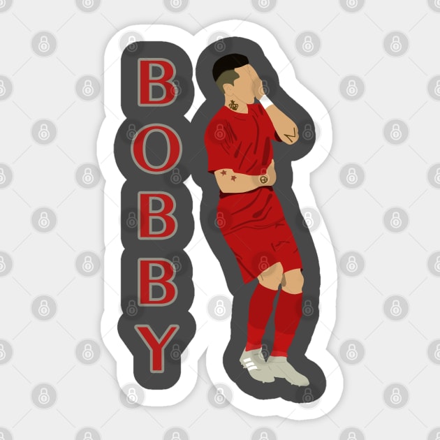 Roberto Firmino celebration Vs PSG Sticker by StonedDesigner